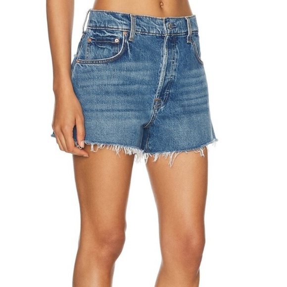 GRLFRND Charlie Low Rise Baggy Cut Off Shorts size 27 - Picture 3 of 10